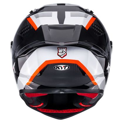 KYT R1R CARBON ZONE Full-face helmet - Orange