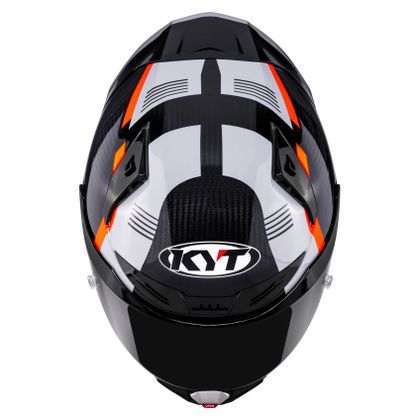 KYT R1R CARBON ZONE Full-face helmet - Orange