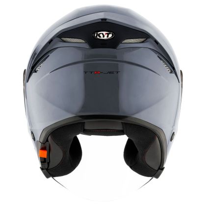 KYT TTR-JET - GEWOON Jethelm - Grijs