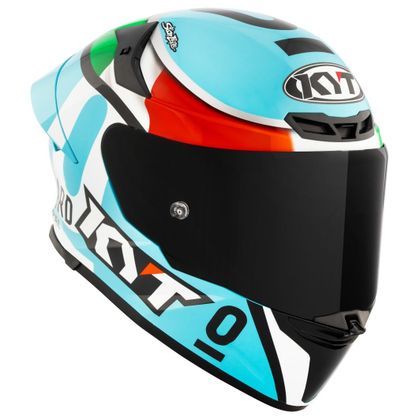 KYT TT-REVO LEOPARD REPLICA TRICOLORE Helm - Veelkleurig