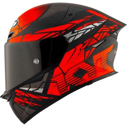 Casque KYT TT-REVO COMBUSTION - Rouge