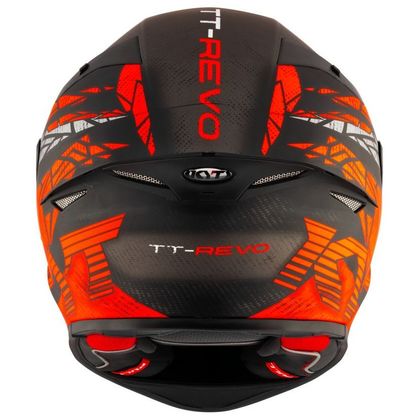 Casque KYT TT-REVO COMBUSTION - Rouge