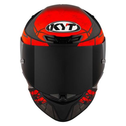 Casque KYT TT-REVO COMBUSTION - Rouge