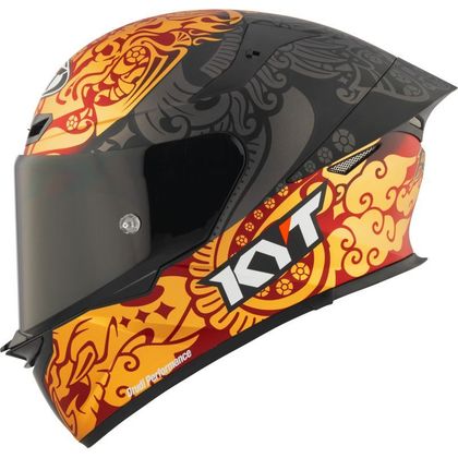 KYT TT-REVO ENEA INDONESIA 2023 Helmet - Black / Yellow