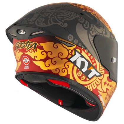 KYT TT-REVO ENEA INDONESIA 2023 Helmet - Black / Yellow