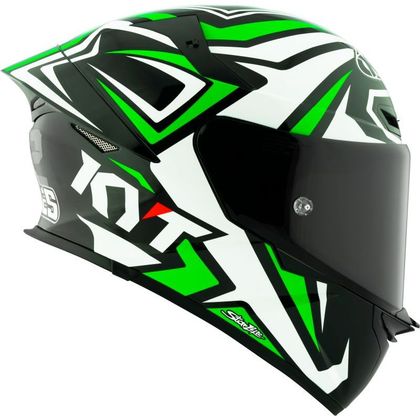 KYT TT-REVO ALEX LOWES 2024 REPLICA Helmet - Black / Green