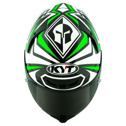 KYT TT-REVO ALEX LOWES 2024 REPLICA Helmet - Black / Green