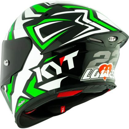 KYT TT-REVO ALEX LOWES 2024 REPLICA Helmet - Black / Green