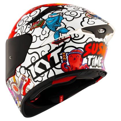 KYT TT-REVO SUSHI TIJD Helm - Veelkleurig