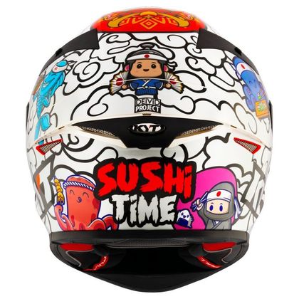 KYT TT-REVO SUSHI TIJD Helm - Veelkleurig
