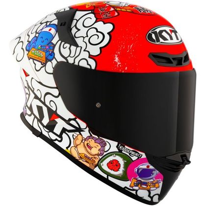 KYT TT-REVO SUSHI TIJD Helm - Veelkleurig