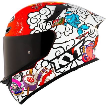 KYT TT-REVO SUSHI TIJD Helm - Veelkleurig
