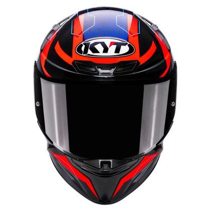 KYT TT-REVO SPEEDING Integralhelm - Schwarz / Rot