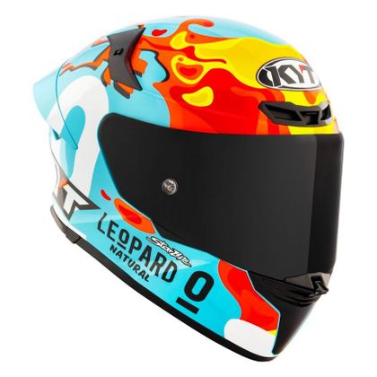 Casque intégral KYT TT-REVO LEOPARD REPLICA - Multicolore