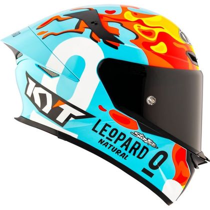 Casque intégral KYT TT-REVO LEOPARD REPLICA - Multicolore