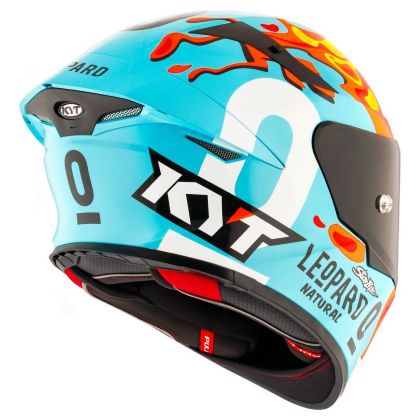 Casque intégral KYT TT-REVO LEOPARD REPLICA - Multicolore