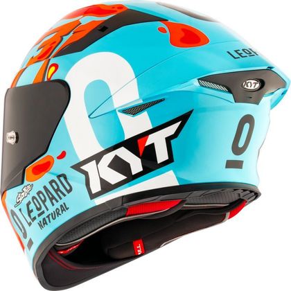 Casque intégral KYT TT-REVO LEOPARD REPLICA - Multicolore