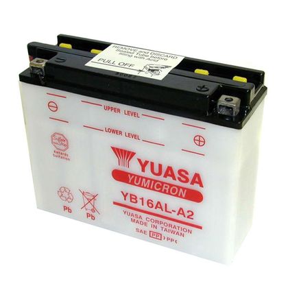 Batería Yuasa YB16AL-A2 abierta sin ácido Tipo ácido