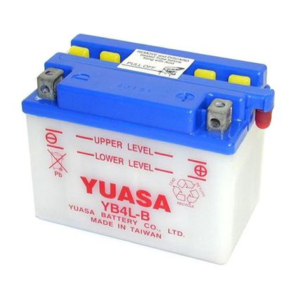 Batería Yuasa YB4L-B abierta sin ácido Tipo ácido