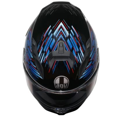 AGV K7 - GENISYS Integralhelm - Schwarz / Blau
