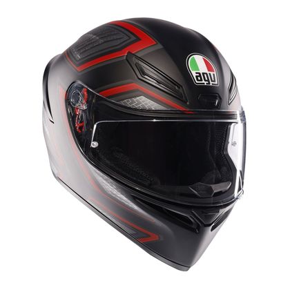 AGV K1 S - SLING Integraalhelm - Zwart / Rood Ref: AG1059-C989 
