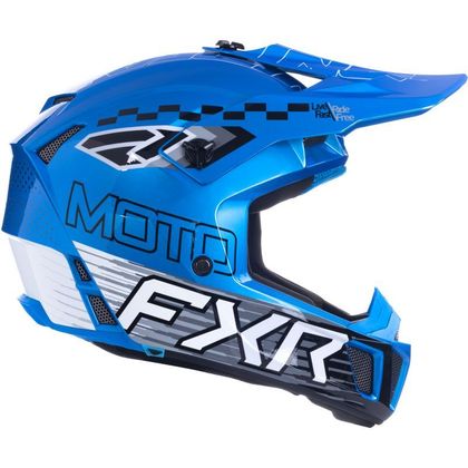 Casque cross FXR CLUTCH ENFANT 2026 - Bleu