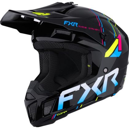 Casque cross FXR CLUTCH ENFANT 2026 - Bleu / Noir Ref : FXR1768 