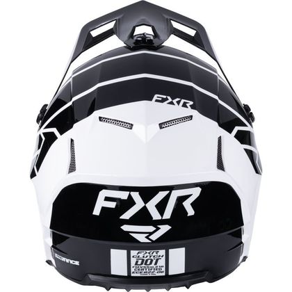 Casque cross FXR CLUTCH ENFANT 2026 - Blanc / Noir