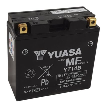 Batterie Yuasa YT14B -Y- FERME TYPE ACIDE SANS ENTRETIEN