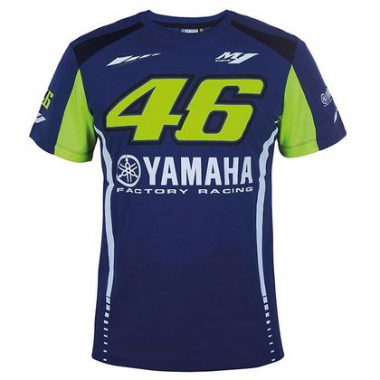 T-Shirt manches courtes VR 46 RACING - YAMAHA COLLECTION Ref : VR0381 
