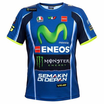 T-Shirt manches courtes VR 46 REPLICA - YAMAHA COLLECTION Ref : VR0380 