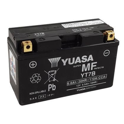 Batería Yuasa YT7B -Y- firme tipo Acide no precisa mantenimiento