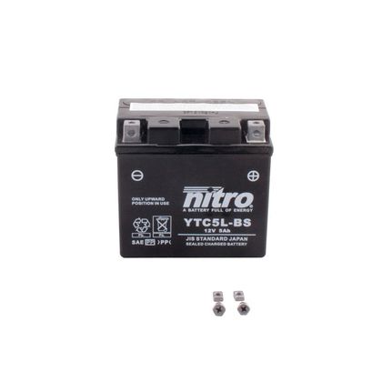 Batterie Nitro NT5L SLA AGM ferme Type Acide Sans entretien