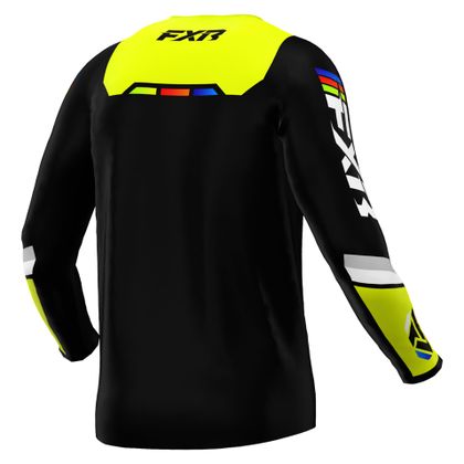 FXR APEX KINDEREN Cross shirt - Geel / Zwart