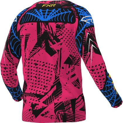 FXR CLUTCH KIND Cross shirt - Zwart / Wit