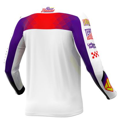 Maillot cross FXR PODIUM ENFANT - Blanc / Violet