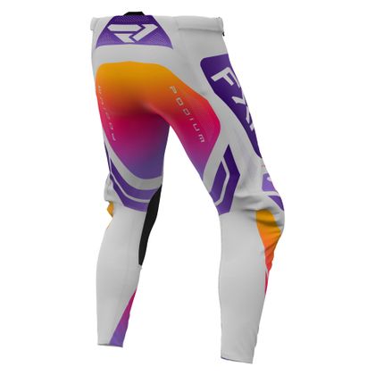 Pantalon cross FXR PODIUM ENFANT - Gris / Violet