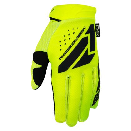 FXR Reflex kind Cross handschoenen - Geel / Zwart Ref: FXR1618 