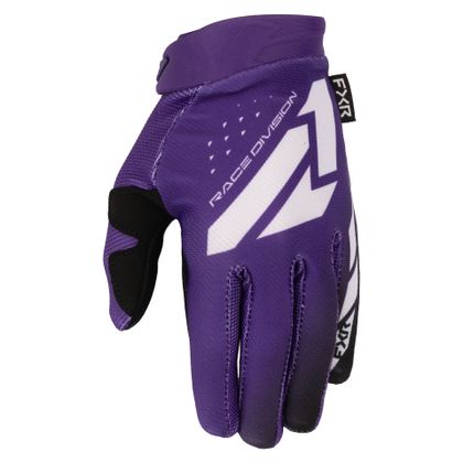 FXR Reflex kind Cross handschoenen - Paars / Wit Ref: FXR1615 
