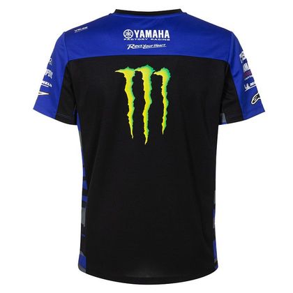 T-Shirt manches courtes Yamaha MONSTER ENERGY MOTO GP - Noir