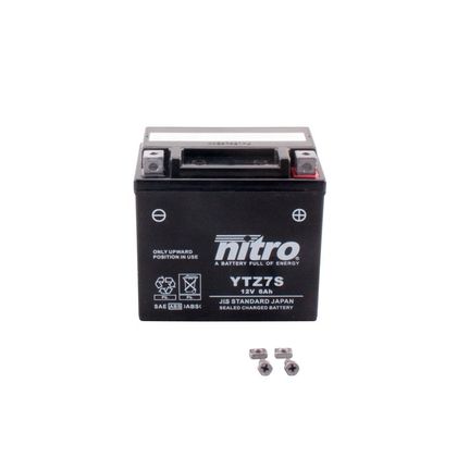 Batería Nitro YTZ7S AGM cerrada Tipo ácido sin mantenimiento