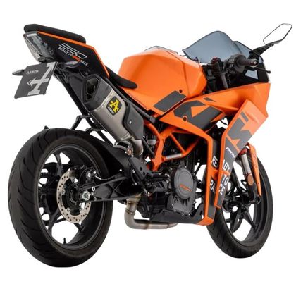 Ligne Complète Arrow Pista Titane Racing - Collecteur Acier - Gris