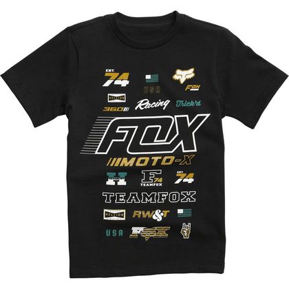 T-Shirt manches courtes Fox YOUTH EDIFY SS Ref : FX1934 