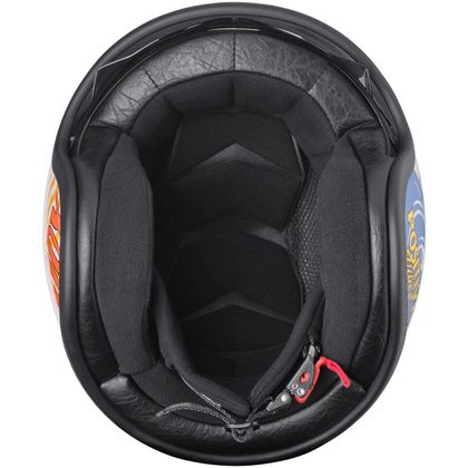 Casque jet GMS RIDE AND SURF - Blanc / Jaune