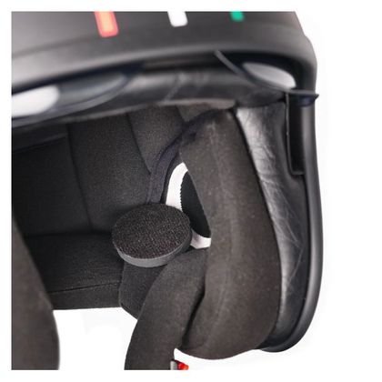 Casque jet GMS RIDE IN ITALY - Vert / Blanc