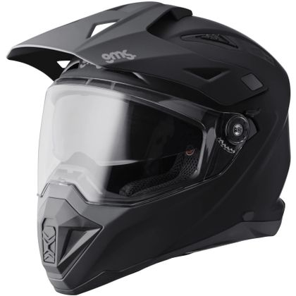 Casque intégral GMS ADVENTUS MATT - Noir Ref : GMS0116 