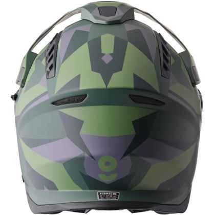 Casque intégral GMS ADVENTUS CAMO MATT - Vert / Noir