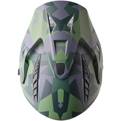 Casque intégral GMS ADVENTUS CAMO MATT - Vert / Noir