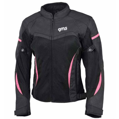 GMS TARA MESH Motorjas - Zwart / Roze Ref: GMS0029 
