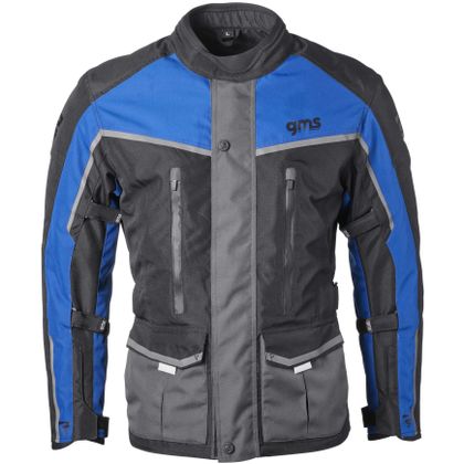 GMS TWISTER NEO WATERPROOF Motorvest - Zwart / Blauw Ref: GMS0035 
